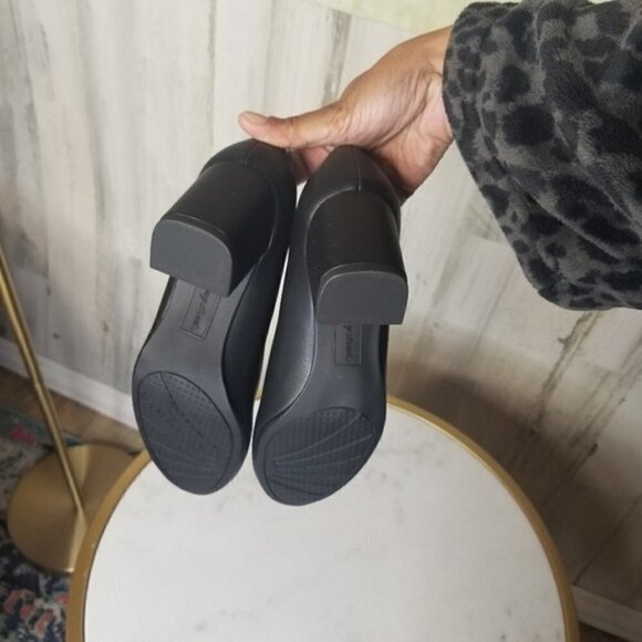 EASY STREET WOMENS PROPER - BLACK Pump 6M - Picture 2 of 5